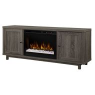 Dimplex Jesse TV Stand Electric Fireplace (Model: GDS26G8-1908IM), 120V, 1500W, 12.5 Amps, Iron Mountain Grey