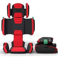 [무료배송] mifold 하이폴드 장착 및 접이식 하이백 부스터 카시트 레드 hifold fit-and-fold Highback Booster Seat