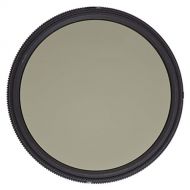 Heliopan 82mm Variable Gray Neutral Density Filter (708290) with Specialty Schott Glass in Floating Brass Ring