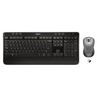 Logitech MK520 Wireless Keyboard and Mouse Combo  Keyboard and Mouse, Long Battery Life, Secure 2.4GHz Connectivity