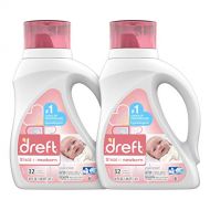 Dreft Stage 1: Newborn Hypoallergenic Liquid Baby Laundry Detergent (HE), Natural for Baby, Newborn, or...