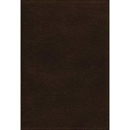 ByThomas Nelson NKJV Study Bible, Premium Calfskin Leather, Brown, Full-Color, Thumb Indexed, Comfort Print