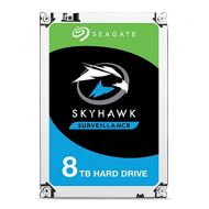 Seagate - ST8000VX004 Skyhawk ST8000VX004 8 TB Hard Drive - 3.5 Internal - SATA (SATA/600) - Video Surveillance System, Network Video Recorder Device Supported - 256 MB Buffer