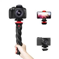 Camera Tripod, Fotopro Flexible Tripod, Tripods for Phone with Smartphone Mount for iPhone Xs, Samsung, Tripod for Camera, Mirrorless DSLR Sony Nikon Canon