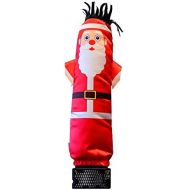 LookOurWay Mini Air Dancers Inflatable Tube Man Set Desktop Size, Christmas Santa