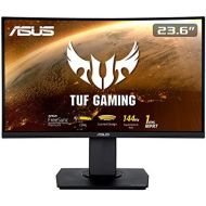 [아마존베스트]ASUS TUF Gaming VG24VQ Curved Monitor 60 cm (23.6 Inch) Full HD 144 Hz 1ms Response Time FreeSync Shadow Boost HDMI DisplayPort