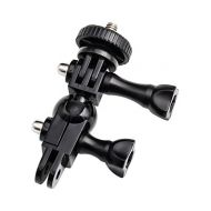 Kolasels Rotation Ball Joint Camera Mount with 1/4 Thread for GoPro Hero 9/8/7/6/5/4/3+/3/2/1(Plastic)