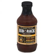 Rib Rack Sweet Honey BBQ Sauce, 19 Ounce (Pack of 6)