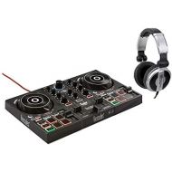 [아마존베스트]Hercules DJ Control Inpulse 200 Set (2 Deck Controllers with DJUCED Software Including DJ Headphones)