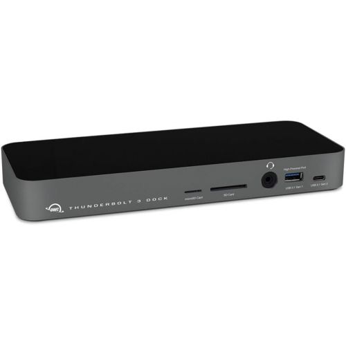  OWC 14-Port Thunderbolt 3 Dock with Cable, Compatible with Windows PC and Mac, Space Gray, (OWCTB3DK14PSG)
