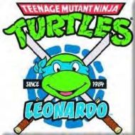 Teenage Mutant Ninja Turtles Tmnt Leonardo Image Picture Fridge Magnet