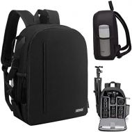 [아마존베스트]CADeN Camera Backpack Bag Professional for DSLR/SLR Mirrorless Camera Waterproof, Camera Case Compatible for Sony Canon Nikon Camera and Lens Tripod Accessories