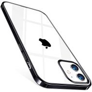 [아마존베스트]TORRAS Crystal Clear Compatible for iPhone 12 Mini Case,Slim Yet Shockproof Soft Silicone Sturdy Thin Phone Case Compatible for iPhone 12 Mini 5.4 inch 2020, Black