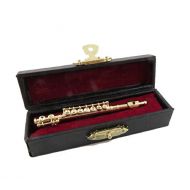 Melody Jane Dolls Houses Dolls House Brass Flute Miniature Music Room School Instrument 1:12 Scale