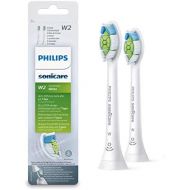 Philips Sonicare Original brush head Optimal White HX6062, 2x less discoloration for whiter teeth, 2 pieces