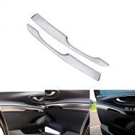 Huanlovely: Accessories Interior Front Door Armrest Cover Trim 2pcs Fit for Mercedes-Benz Vito (W447) 2014-2018