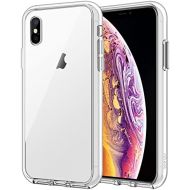 [아마존베스트]JETech Case for iPhone Xs and iPhone X, Shock-Absorption Bumper Cover (HD Clear)