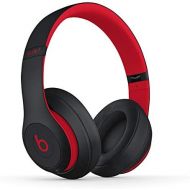Beats Studio3 Wireless Noise Cancelling Over-Ear Headphones - Apple W1 Headphone Chip, Class 1 Bluetooth, 22 Hours of Listening Time, Built-in Microphone - Defiant Black-Red (Lates