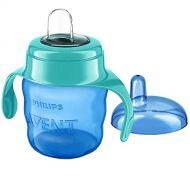 Philips Avent SCF551/05 Drinking Cup with Silicone Mouthpiece 200 ml from 6 Months Green and Blue