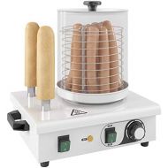 [아마존베스트]Festnight Professional Hot Dog Maker with 2 Bars 500 W Stainless Steel Hot Dog Warmer Machine Temperature Adjustable