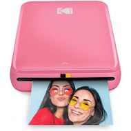 KODAK Step Instant Photo Printer with Bluetooth/NFC, Zink Technology & KODAK App for iOS & Android (Pink) Prints 2x3” Sticky-Back Photos.