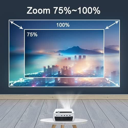  5G WiFi Bluetooth Projector, Artlii Enjoy 3 Native 1080P Movie Projector Support Dolby, Max 300 Portable Outdoor Projector Compatible with TV Stick,iOS,Android,PS4