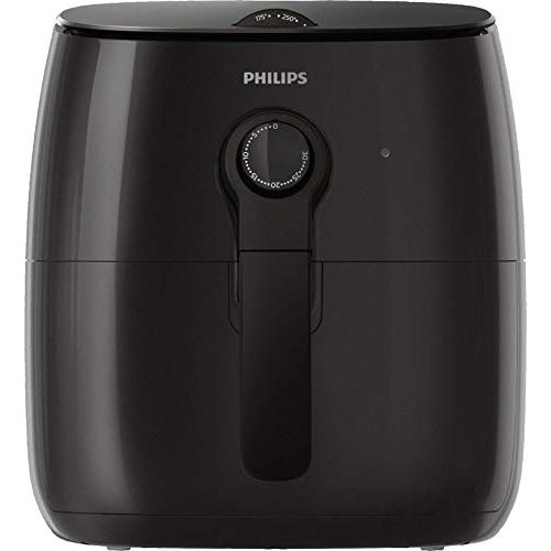 필립스 [아마존베스트]Philips Premium TurboStar 1.8lb/2.75qt Airfryer - HD9721/96 (Latest Model 2020) (Analog Black)