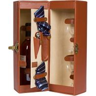 14.5 Leatherette Wine Case & Carrier for One Bottle With Accessories by Trademark Innovations