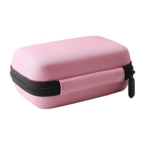  WERJIA Hard Carrying Case Compatible with Canon PowerShot SX720 SX620 SX730 SX740 G7X Digital Camera (Storage case, Pink)