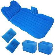 LXUXZ Auto Car Inflatable Air Bed,Inflatable Car Back Seat Cushion Air Mattress, Car Inflatable Air Bed Mattress Back Seat Sleep Rest Bed (Color : Blue, Size : 135x80cm)