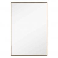 ZRN-Mirror Large Makeup Wall Mirror | Bedroom/Bathroom Decorative/Shower/Vanity Mirrors | Rectangle Wooden Frame Horizontal or Vertical Hangs(20 Inch x 28 Inch)