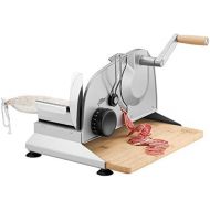ritter Amano 5 All Purpose Slicer with Smooth Smooth Hand Crank, Made in Germany, Metallic Silver