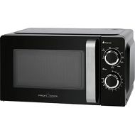 [아마존베스트]ProfiCook PC-MWG 1208 Microwave with Grill, 17 Litre Cooking Space, 900 Watt Grill/700 Watt Microwave, 6 Microwave Power Levels, 30 Minute Timer with End Signal, Black