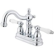 Elements of Design New Orleans EB1601PL Centerset Lavatory Faucet with Retail Pop-Up, 4-Inch, Polished Chrome