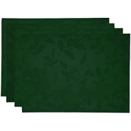 Lenox Holly Damask Placemat, Set of 4, Green