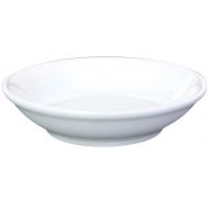 MBW NW Brands Ceramic Side Sauce Dish and Pan Scraper, 3.75 Inch, 3 Ounce, Bone White, 12-Pack