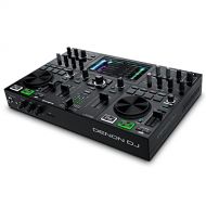 Denon DJ PRIME GO  Portable DJ Set / Smart DJ Console with 2 Decks, WIFI Streaming, 7-Inch HD Touchscreen and Rechargeable Battery