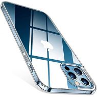 [아마존베스트]TORRAS Crystal Clear Compatible for iPhone 12 Case, Compatible for iPhone 12 Pro Case 6.1 Inch 5G 2020, Thin Slim Soft TPU Silicone Bumper, Crystal Clear