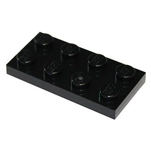  LEGO Parts and Pieces: Black 2x4 Plate x100