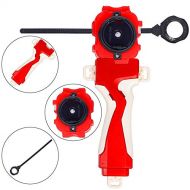 [아마존베스트]Marbe Beyblades Launcher and Grip, Battling Burst Light Sparking String Launcher Gyro Right Spin Top (Red)