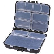 [아마존베스트]Vorcool Fishing Tackle Box, Plastic, Professional Fishing Accessories Storage Box (Black)