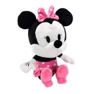 Lambs & Ivy Disney Baby Minnie Mouse Plush Stuffed Animal Toy, Black