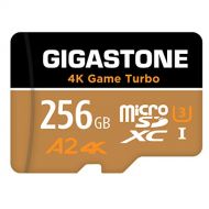 [5-Yrs Free Data Recovery] Gigastone 256GB Micro SD Card, 4K Game Turbo, MicroSDXC Memory Card for Nintendo-Switch, GoPro, Action Camera, DJI, UHD Video, R/W up to 100/60MB/s, UHS-