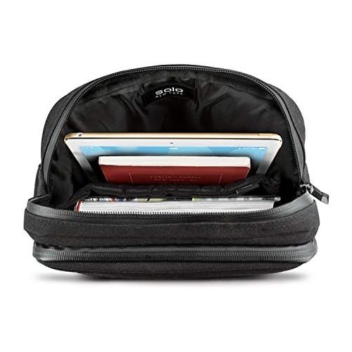  [아마존베스트]Solo New York Ludlow Universal Tablet Sling Bag, Black, One Size