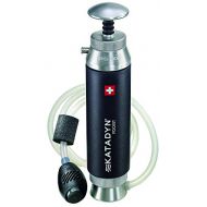 Katadyn Pocket Water Filter, Long Lasting for Personal or Small Group Camping, Backpacking or Emergency Preparedness