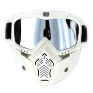 WYWY Snowboard Goggles Windproof Motocross Protective Glasses Safety Goggles with Mouth Filter Men Women Ski Snowboard Mask Snowmobile Skiing Goggles Ski Goggles (Color : 9)