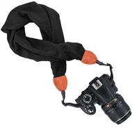 Wolven Soft Scarf Camera Neck Shoulder Strap Belt Compatible with All DSLR/SLR/Digital Camera (DC) / Instant Camera Etc, Red