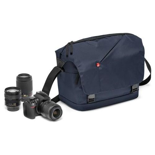  Visit the Manfrotto Store Manfrotto Lifestyle NX Messenger V2, Blue (MB NX-M-IBU-2)