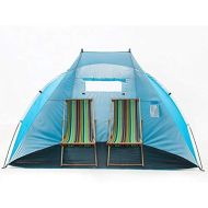 iCorer Extra Large Beach Tent Outdoor Portable EasyUp Beach Cabana Sun Shelter Sunshade, 94.5 L x 47.2 W x 55 H