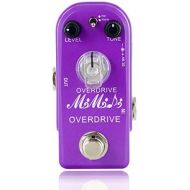 Overdrive Pedal - MIMIDI Mini Overdrive Guitar Pedal Classical Electronic Guitar Effects with True Bypass (315 Overdrive Purple)